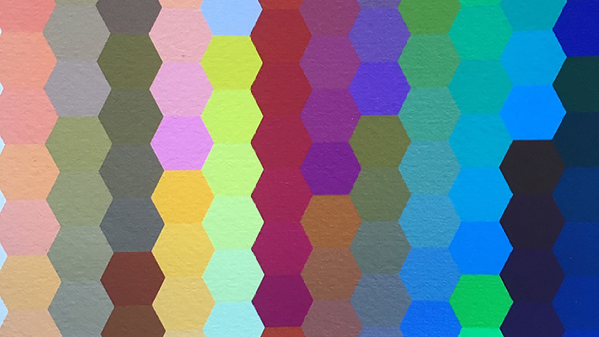 Druck mit Pigmenttinte in 8 und 12 Farben